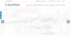 Desktop Screenshot of kewalkrishan.com